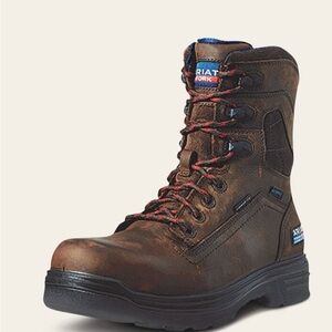 NWT-Men’s Turbo 8" USA Assembled Waterproof Carbon Toe Work Boot-10036737-10.5D